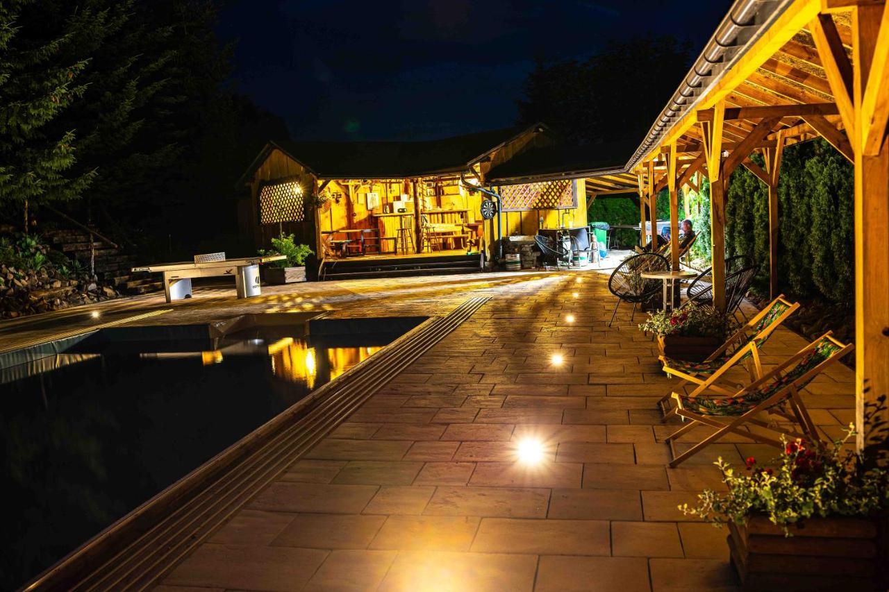Bieszczadzka Bania Villa Lesko Ngoại thất bức ảnh