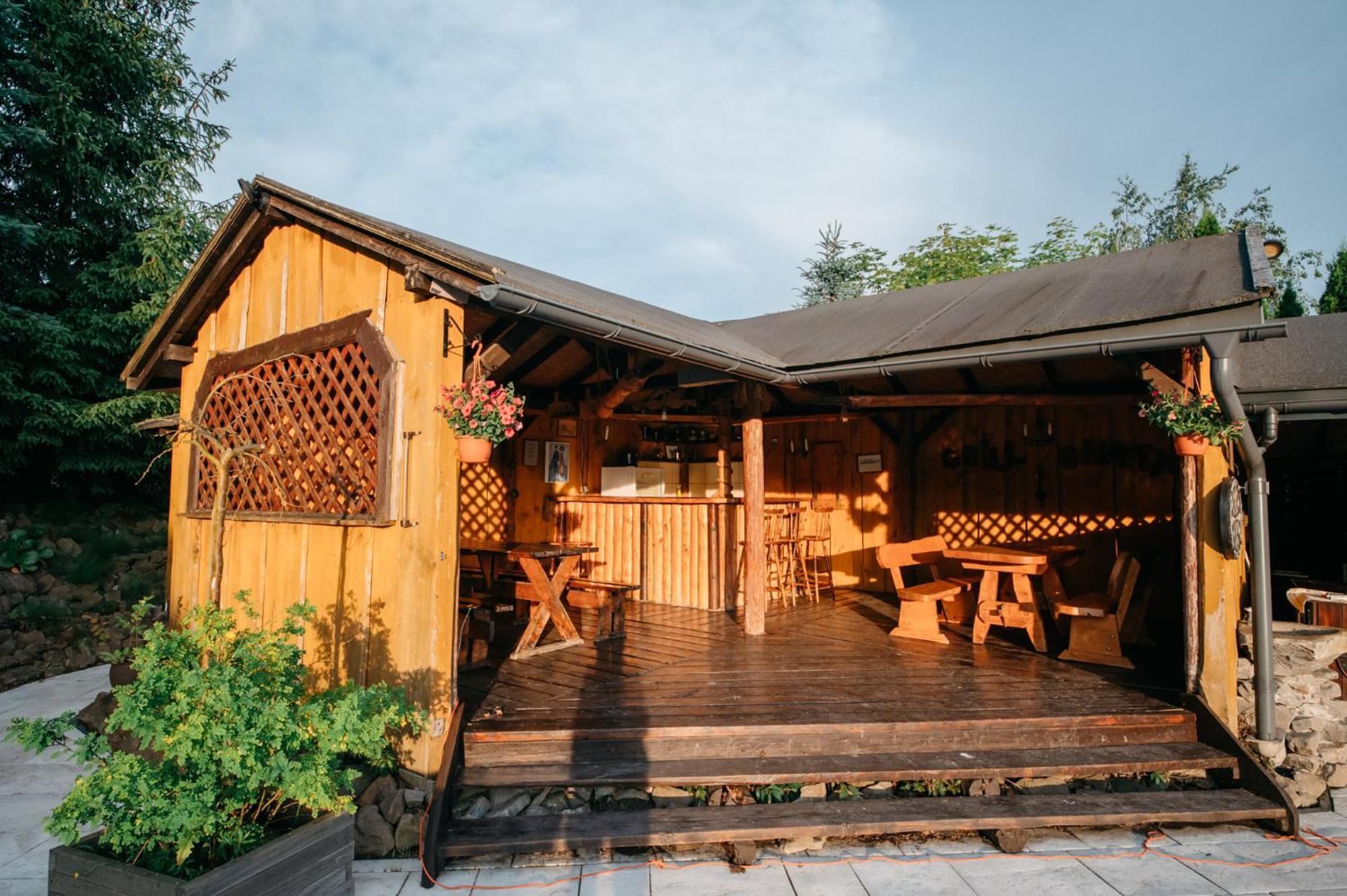 Bieszczadzka Bania Villa Lesko Ngoại thất bức ảnh