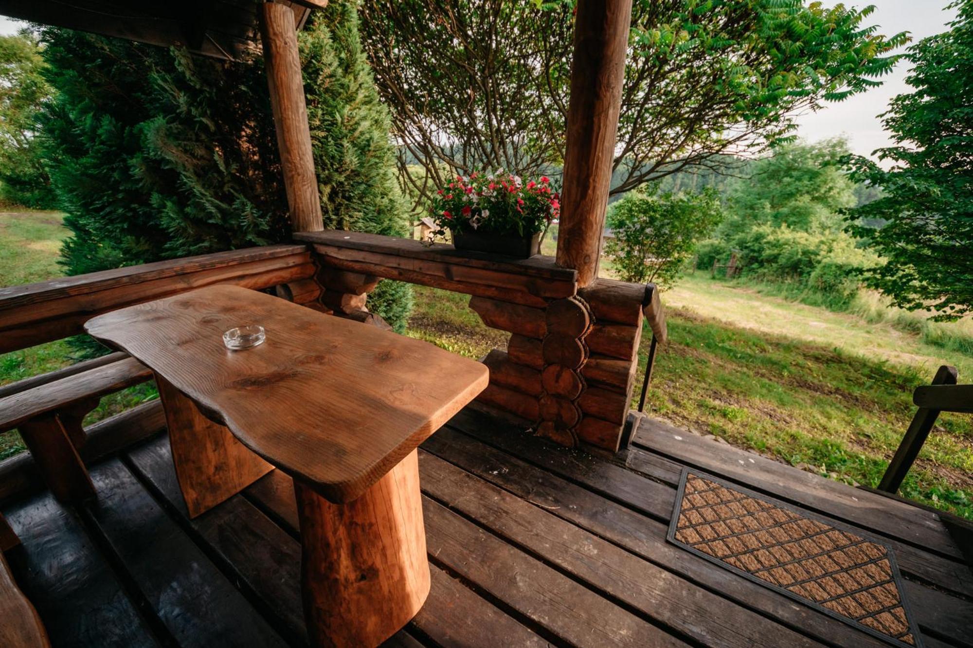 Bieszczadzka Bania Villa Lesko Ngoại thất bức ảnh